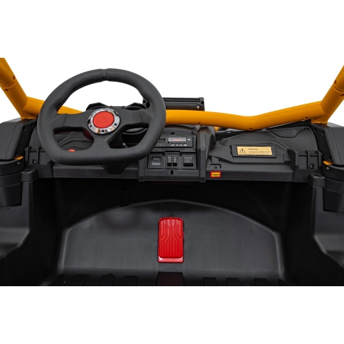 Auto na akumulator dla dzieci Buggy SP SUPER 66 Żółty KKL-808